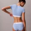 Brassière T-shirt Icon en coton et Modal, légèrement doublée en Bralette