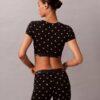 Brassière T-shirt Icon en coton et Modal, légèrement doublée en Bralette