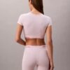 Brassière T-shirt Icon en coton et Modal, légèrement doublée en Bralette