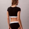 Brassière T-shirt Icon en coton et Modal, légèrement doublée en Bralette