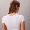 Brassière T-shirt Icon en coton et Modal, légèrement doublée en Bralette