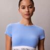 Brassière T-shirt Icon en coton et Modal, légèrement doublée en Bralette