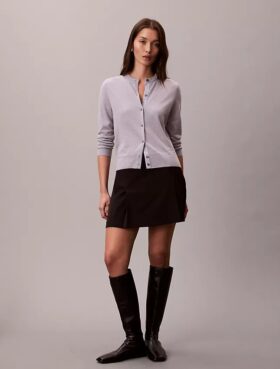 Cardigan en laine mérinos