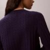 Cardigan en maille torsadée