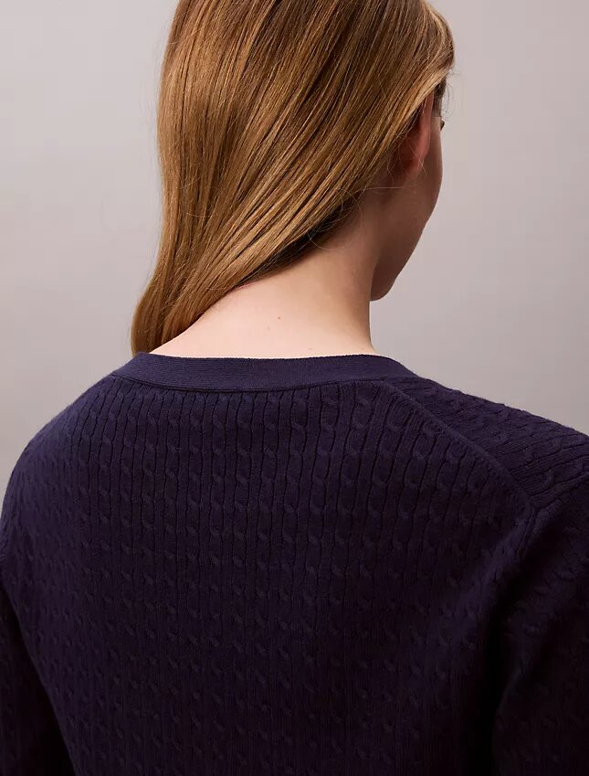 Cardigan en maille torsadée Monologo Cardigan en maille torsadée Monologo