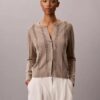 Cardigan en mélange de lin Cardigan en mélange de lin