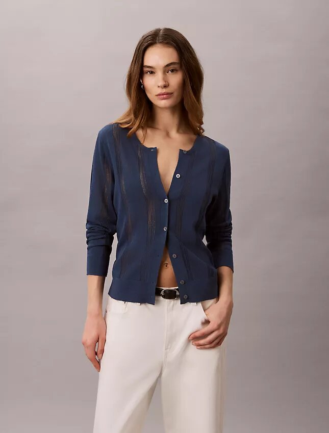 Cardigan en mélange de lin Cardigan en mélange de lin
