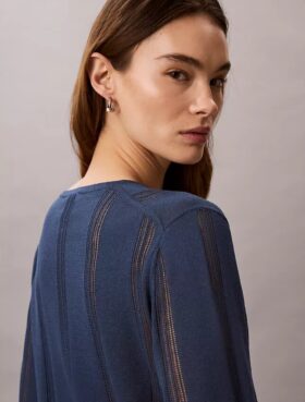 Cardigan en mélange de lin
