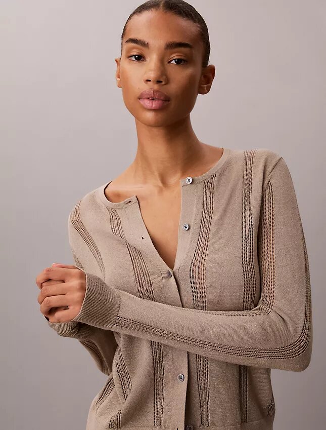 Cardigan en mélange de lin Cardigan en mélange de lin