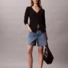Cardigan slim à fines côtes tissées Monologo Cardigan slim à fines côtes tissées Monologo