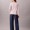 Cardigan slim à fines côtes tissées Monologo Cardigan slim à fines côtes tissées Monologo