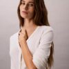 Cardigan slim à fines côtes tissées Monologo Cardigan slim à fines côtes tissées Monologo
