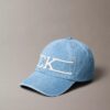 Casquette de baseball en Denim avec logo Monogram Casquette de baseball en Denim avec logo Monogram