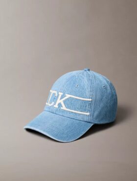 Casquette de baseball en Denim avec logo Monogram