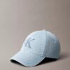 Casquette en denim avec Monogram Casquette en denim avec Monogram