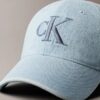 Casquette en denim avec Monogram Casquette en denim avec Monogram