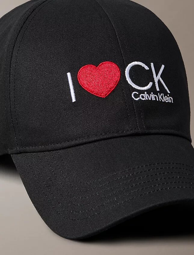 Casquette en sergé avec motif « I Love Ck » Casquette en sergé avec motif « I Love Ck »