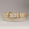 Ceinture à boucle carrée solide Ceinture à boucle carrée solide