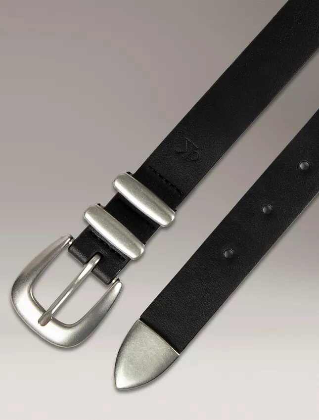 Ceinture à boucle carrée solide Ceinture à boucle carrée solide