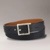 Ceinture à boucle centrale réversible Ceinture à boucle centrale réversible