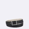 Ceinture à boucle centrale réversible Ceinture à boucle centrale réversible
