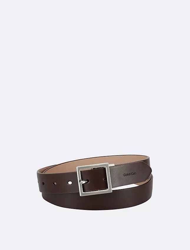 Ceinture à boucle centrale réversible Ceinture à boucle centrale réversible