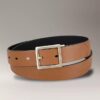 Ceinture à boucle centrale réversible Ceinture à boucle centrale réversible