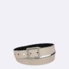 Ceinture à boucle centrale réversible Ceinture à boucle centrale réversible