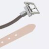 Ceinture à boucle centrale réversible Ceinture à boucle centrale réversible