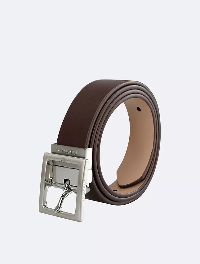Ceinture à boucle centrale réversible Ceinture à boucle centrale réversible