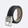 Ceinture à boucle centrale réversible Ceinture à boucle centrale réversible