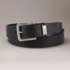Ceinture à boucle de harnais en cuir
