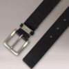 Ceinture à boucle de harnais en cuir