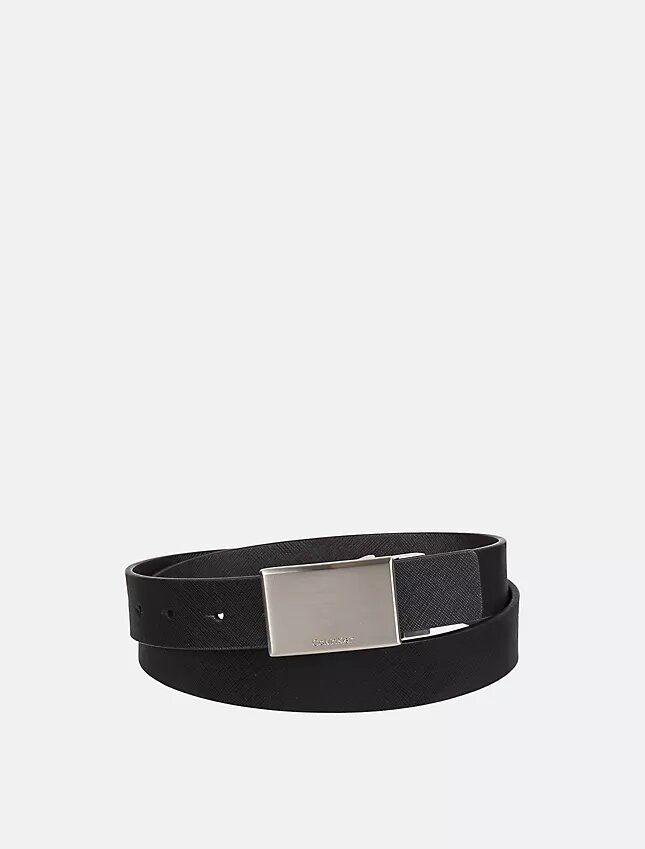 Ceinture à boucle réversible Saffiano Ceinture à boucle réversible Saffiano