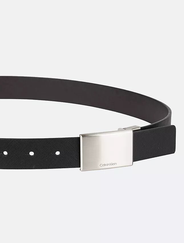 Ceinture à boucle réversible Saffiano Ceinture à boucle réversible Saffiano