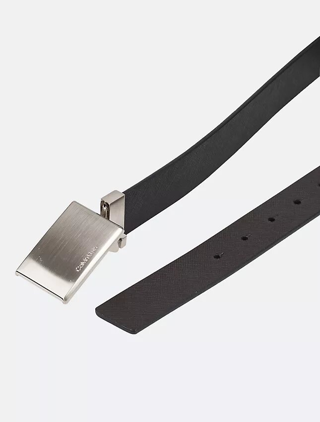 Ceinture à boucle réversible Saffiano Ceinture à boucle réversible Saffiano