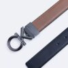 Ceinture habillée réversible avec plaque logo Ck