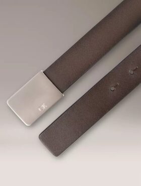 Ceinture à plaque lisse