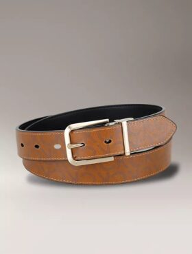 Ceinture réversible avec logo Monogram