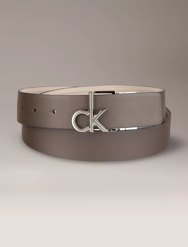 Ceinture réversible avec plaque logo Monogram Ceinture réversible avec plaque logo Monogram
