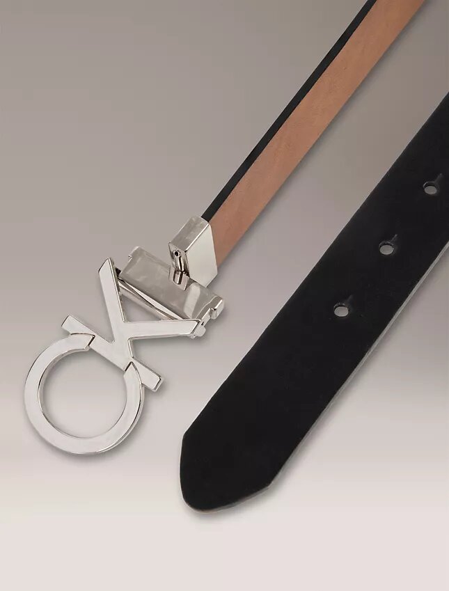 Ceinture réversible avec plaque logo Monogram Ceinture réversible avec plaque logo Monogram
