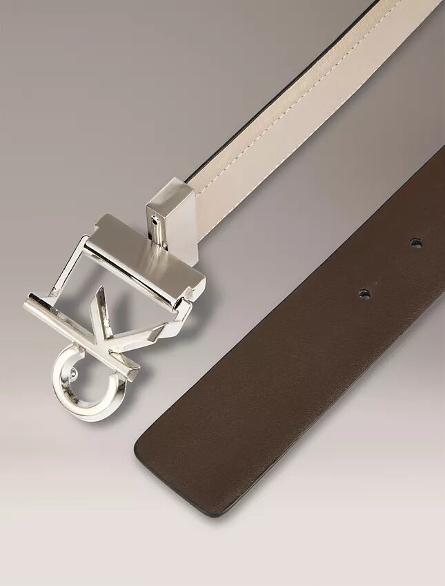 Ceinture réversible avec plaque logo Monogram Ceinture réversible avec plaque logo Monogram