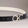 Ceinture réversible avec plaque logo Monogram Ceinture réversible avec plaque logo Monogram