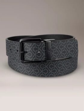 Ceinture réversible à boucle carrée