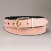 Ceinture réversible à boucle ronde