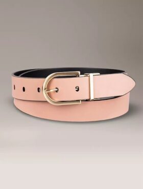 Ceinture réversible à boucle ronde