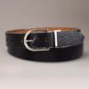 Ceinture réversible à boucle ronde