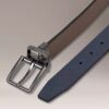 Ceinture réversible en cuir Saffiano Ceinture réversible en cuir Saffiano