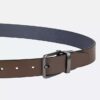 Ceinture réversible en cuir Saffiano Ceinture réversible en cuir Saffiano