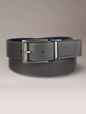 Ceinture réversible en jacquard à logo Ceinture réversible en jacquard à logo